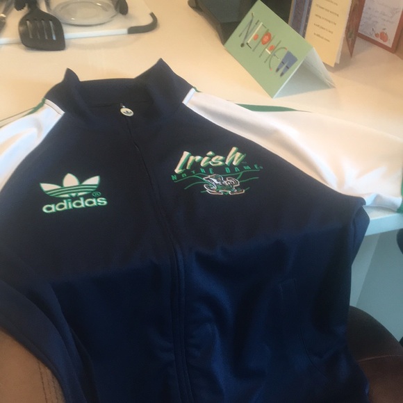 Rare Adidas Jacket — Norte Dame - Picture 2 of 5